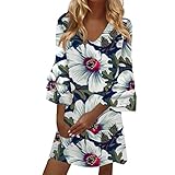 Abendkleider elegant für Hochzeit Freizeit A-Linie Freizeitkleid Mode Locker Urlaubskleid Kleider Damen Kleid Damen Wickelkleid Strandkleid Damen Kleider Boho Sexy Abendkleid