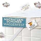 KNERST® Matratzenschoner 70x140 Baby für sichere & entspannte Nächte I wasserdichte Matratzenauflage als Nässeschutz I Inkontinenzunterlage waschbar & hygienisch I ÖKO-TEX & Made in EU