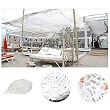 ANSNOW Armee-Tarnnetz, Weiß, 5 X 3 M, 2 X 3 M, Tarnnetz, Waldverstärkungsnetz Für Kinder, Spielhöhlen, Schatten, Militär, Jagd, Schießstand, Camping, Zelt, Outdoor, Versteck, Auto, Garten, Wandabdecku