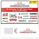 WUNSCHGUTSCHEIN das perfekte Geschenk - 500 Einlösepartner - für Deutschland - per E-Mail