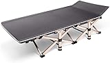 JIBELL Freizeitstuhl Loungesessel Sonnenliege Klappbarer Bürostuhl Loungesessel Picknickstuhl, faltbarer, leichter Rahmen, ideal für Reisen (Farbe: Grau)