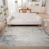 chakme Dornier-Kollektion Waschbarer Teppich Schlafzimmer Wohnzimmer, rutschfest Vintage-Stil Kurzflor-Teppich fürs Wohnzimmerteppich, küche, Rechteckig, Pflegeleicht, Grösse:183x274 cm