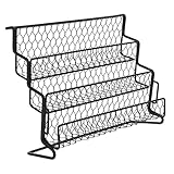 Cabilock 1 Stück Rack Schreibtischaufsatz Regal Küche Lagerhalter Küche Lagerregale Gewürzflasche Lagerständer Gewürzflasche Steht Lagerregal Arbeitsplatte Lagerregal Regal