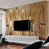 Wandverkleidung aus Altholz, Natürliches Vintage Holz Wandpaneele | model 'Amber Lite' | Wooden Wall Design (Lite 1m2)