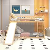 GBHJJ Hausbett Kinderbett Jugendbett, DREI Betten, Ausziehbar, Platzsparendes Design, Liegefläche 200x90 cm FSC zertifizierter, für Mädchen und Jungen,Weiß