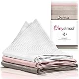 mysimaa Mikrofasertücher 40x40 – Fenstertuch Streifenfrei, Microfasertuch Autopflege, Putzlappen Küche - Reinigungstücher und Putztücher ohne Putzmittel, Microfasertücher Auto, Staubtücher Putztücher