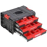 Werkzeugkasten mit Schubladen modular PRO Verstärkte konstruktion Kunststoff Metall