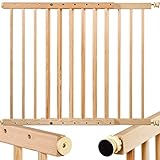 Treppenschutzgitter Türgitter Schutzgitter 67-115 cm Feststellfunktion Türschutzgitter 21730