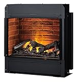 DIMPLEX Motor 56-600 B Built-in Elektrokamin Schwarz – Kamin (230 V, 50 Hz, 2000 W, 200 W, 2000 W, 650 mm)