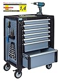 Küpper Werkzeugwagen Modell 12680, 72,5 cm x 93 cm x 46,5 cm (BxHxT)