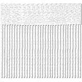 Bestlivings Fadenvorhang 140x240 Fadengardine Insektenschutz Raumteiler Auswahl: weiß - perlweiß