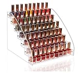 YOPOTIKA Nagellack Make up Ausstellungsständer, Organizer-Halter, sieben Schichten, Acryl Nagellackhalter, Kosmetik-Aufbewahrung, Parfümhalter