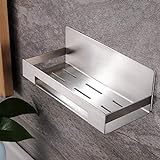 RUICER Duschkorb Ohne Bohren - Duschablage Selbstklebend Duschregal für Badezimmer Küche