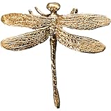 KonieE 1 Stcs Messingschubladenknöpfe Pull Griff, Schrankgarderobe Schrebehandgriff - Dragonfly -Design -Möbelknopf Mit Schraube (76 X 74 Mm)/76 * 74 Mm