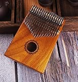 17 Kalimba afrikanische Feste Mahagoni -Daumen Klavier 17 Massivholz Kalimba Musikinstrument Holzfinger Klavier (Farbe: Sprengkreis) wenfeng1991 ( Color : Blasting Circle )