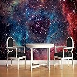 3D Selbstklebende Wandtapete Sternenhimmel Der Farbuniversumgalaxie Wandkunst Kinderzimmer Restaurant Bar Shop Wohnzimmer Schlafzimmer Wand Poster Dekoration Tapete Wand 200 (Breite) x 150 (Höhe) cm