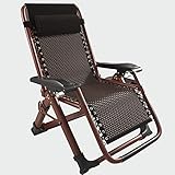Liege Tragbarer Outdoor-Gartenstuhl, Sonnenliege, zusammenklappbar, verstellbar, Schwerelosigkeitsstuhl, Relax-Stühle, für Strand, Terrasse, Camping, Outdoor, Innenbereich, mit Getränkehalte
