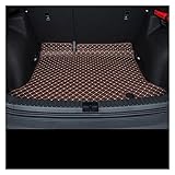 Auto Kofferraummatte Für Skoda Für Karoq 2018-2021 Benutzerdefinierte Stamm Matten Leder Langlebige Cargo-mat Boot Teppiche Hinten Innen Dekoration Zubehör Abdeckung Gummi Kofferraummatte (Farbe : Ka