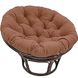 unhg Papasansessel Kissen,Rund Papasan Sessel,Kissen für Hängesessel Gartenstuhl-Kissen Hängestuhl,F,39IN