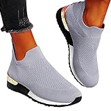 Damen Laufschuhe Sportschuhe Turnschuhe Sneaker Running Tennis Schuhe Freizeit Straßenlaufschuhe Fashion Atmungsaktiv Leichtgewichts Walkingschuhe Outdoor Fitness Jogging Wasserdicht wander