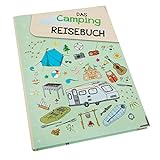 Logbuch-Verlag XXL Camping Tagebuch Notizbuch Campingbus Wohnmobil Geschenk Geburtstag Weihnachten DIN A4 mit Metallecken