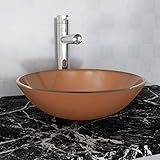 Nice Cool-Basin Panzerglas 42 cm braun