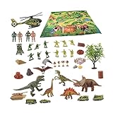 Toyvian Dinosaurier-Spielzeug Spielzeug Für Jungen Kinderspielmatte Jungen-Kinderspielzeug 1 Set Pädagogisches Spielzeug Für Kinder Soldatenfiguren Geburtstagsgeschenk Für Jungen