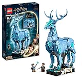 LEGO 76414 Harry Potter Expecto Patronum, 2 in 1 Hirsch und Wolf Figur, 2-in-1 Figuren-Set, Spielzeug zum Sammeln, Bauen und als Dekoration, Geschenk und Zubehör für Teens, Männer und Frauen