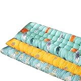 fyjyxs Premium-Bankkissen für den Außenbereich, 7,6 cm lang, aus weichem Material für Gartenschaukel, Terrassenmöbel und Erkerfenstersitz (51,3 x 160 cm)