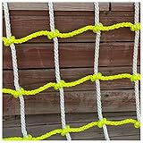 XXN Kindersicherheitsnetz,Baumhaus Im Freien Hochleistungsklettern für Kinder Feste Netze für Nylon-Autotransporter-Decksladungen Erwachsene Kind Fitness Schaukel Leiter Klettern Rennbahn Zaun Netz