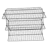 Alipis Zusammenklappbares Regal 3-Stufiges Lagerregal Küchenschrank-Ständer Mehrzweck-Aufbewahrung Geschirr-Aufbewahrungsregal Für Schrank Schreibtisch-Regal Ständer