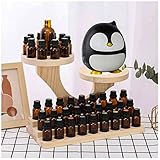 Aufbewahrungsbox Für Ätherische Öle, Halter Für Ätherische Öle Für Aromadiffusor, Für 38 10-ml-Flaschen, Home Storage Display (Color : Beige, Size : 34x16x24.5cm)