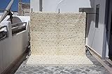 SoloBonito Azilal Berberteppich 210 x 310 cm handgewebt Teppich aus hochwertiger Schurwolle(0038)