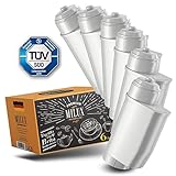 [6x] Wasserfilter für Brita Intenza | TÜV zertifizierter Kaffeegenuss | ersetzen Siemens TZ70003 / TCZ70033 / TCZ70033A | VAF004 von Milux®