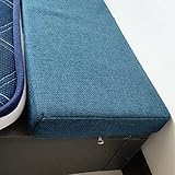 Bettritzenfüller, Liebesbrücke Doppelbett Keil Matratze Lückenfüller, Blau Lange Verbindungsstücke/Verlängerer Für Die Verbindung Zwischen Matratze Und Kopfteil Oder Wand, Schwamm-Kopfteil-Kissen ( Co