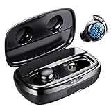 Tribit Bluetooth Kopfhörer,Kopfhörer Kabellos,In-Ear Ohrhörer,ENC Rauschunterdrückung und mit hoher Akkulaufzeit,IPX8 Wasserschutz,Ideal für Sport und Musik,FlyBuds3 Schwarz