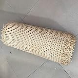 FABIIA 100 cm Breite, Naturrohr Rattan Gewebtes Gurtbett, Rattan Wicker Sheet Stoffmöbel Reparatur, Rattanniture Stuhl Gewebematerialnetz Für Schrank, Tür, Bett, Tische, Regal Offen/100 * 200 cm