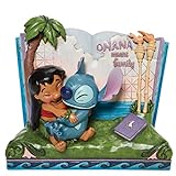 ENESCO Disney Traditions Lilo and Stitch Story Buch Figur