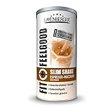 Layenberger Fit+Feelgood Slim Shake Espresso-Macchiato, Mahlzeitersatz zur Gewichtsabnahme und -kontrolle, ersetzt 12 Mahlzeiten bei nur 211 kcal pro Mahlzeit, glutenfei, (1 x 396 g)