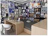 Torchic Tapeten Cartoon Anime NARUTO Farbe 3D Schlafzimmer Zimmer Kinderzimmer Nachttisch Dekoration Hintergrund Wand Comics-416 * 254(W*H)