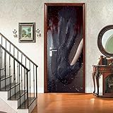 3D Türbild Gitarre Mit Goldener Note Selbstklebender Türaufkleber, Türposter, Türtapete, Türkunst, Türwandaufkleber, Türfoto 90 X 210 Cm Für Wohnzimmer Schlafzimmer Badezimmer Küchentür Dekoration -