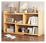 Einziehbares Desktop-Regal Bücherregal, Studentenschreibtisch, mehrschichtiges Lagerregal, Kleiner Lagerschrank for Tisch YIJIAN (Farbe : Oak Color (40-80) x17x56cm)