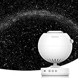 POCOCO Galaxy Lite Star Projektor, Echter Sternenhimmel Home Planetarium Raum Dekoration Nachtlicht Lampe Baby, Galaxy Star Projektor für Kinder Party Geburtstag Weihnachten Geschenk (Weiß)