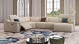 sofanella - Wohnlandschaft Montefino Ledersofa Echtleder Sofalandschaft