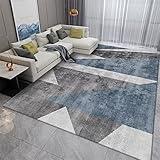 Anti rutsch Teppich Zimmer deko Jungs Esszimmer-Teppich, grau, blau, Schlafzimmer, rechteckig, leicht zu reinigen Kinder teppiche Jungs Restaurant 40X60CM 1ft 3.7' X1ft 11.6'