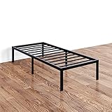 Dreamzie Bett 105x190 mit Lattenrost 36cm Bettgestell Robust, Leichte Montage, Umfangreicher Stauraum - Metallbett