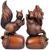 Buchstützen, Home Decor Buchstützen Für Büro, Harz Eichhörnchen Skulptur Buchstütze Türstopper, Buchstützen Zum Halten Von Büchern, Für Dekoration Zu Hause