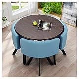 Tisch- und Stuhlset Tisch und Stuhl, 3er-Set, Büro, Empfang, Verhandlungstisch, Café, Teeladen, westliches Restaurant, kreativ, Freizeit, runder Tisch, Wohnzimmer, Küche, Esstisch, Kombination, Schönh