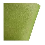 Kunstleder Lederkonzept Kunstleder Polsterstoff Meterware Möbelstoff Dekostoff Möbelstoff Premium Bezugsstoff Zum Kunstleder, 1.4m Breit Polsterstoff Bezugsstoff Lederoptik (Color : Fruit green, Siz