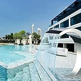 Edelstahl-Wasserfall-Brunnen-Pool-Brunnen Für In-Boden-Pools Garten-Teich-Wasser-Teiche